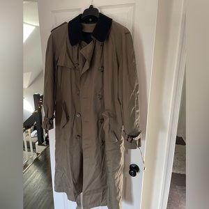 Polo university club by Ralph Lauren trench coat men’s brown 40 regular